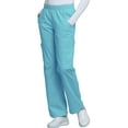 thumbnail image 1 of Cherokee Workwear Core Stretch Women's Scrubs Pant Mid Rise Pull-On Cargo 4005, 1 of 6