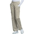 thumbnail image 1 of Cherokee Workwear Core Stretch Women's Scrubs Pant Mid Rise Pull-On Cargo 4005, 1 of 5