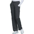 thumbnail image 1 of Cherokee Workwear Core Stretch Women's Scrubs Pant Mid Rise Pull-On Cargo 4005, 1 of 6