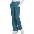 thumbnail image 1 of Cherokee Workwear Core Stretch Women's Scrubs Pant Mid Rise Pull-On Cargo 4005, 1 of 6