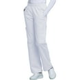 thumbnail image 1 of Cherokee Workwear Core Stretch Women's Scrubs Pant Mid Rise Pull-On Cargo 4005, 1 of 6