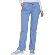 Cherokee Workwear Core Stretch Womens Scrubs Pant Mid Rise Straight Leg Drawstring WW130