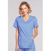 Cherokee Workwear Core Stretch Women's Scrubs Top Mock Wrap 4728