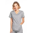 thumbnail image 1 of Cherokee Workwear Core Stretch Women's Scrubs Top Mock Wrap 4728, 1 of 6