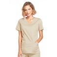 thumbnail image 1 of Cherokee Workwear Core Stretch Women's Scrubs Top Mock Wrap 4728, 1 of 6
