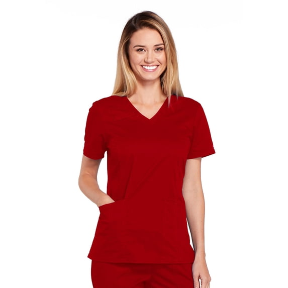 Cherokee Workwear Core Stretch Women's Scrubs Top V-Neck 4710