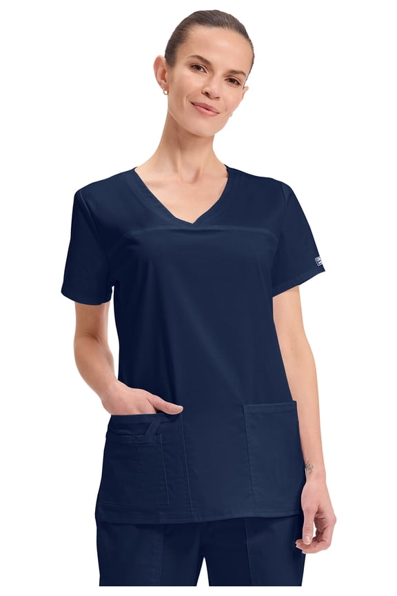 Workwear Core Stretch Women's Scrubs Top V-Neck 4727