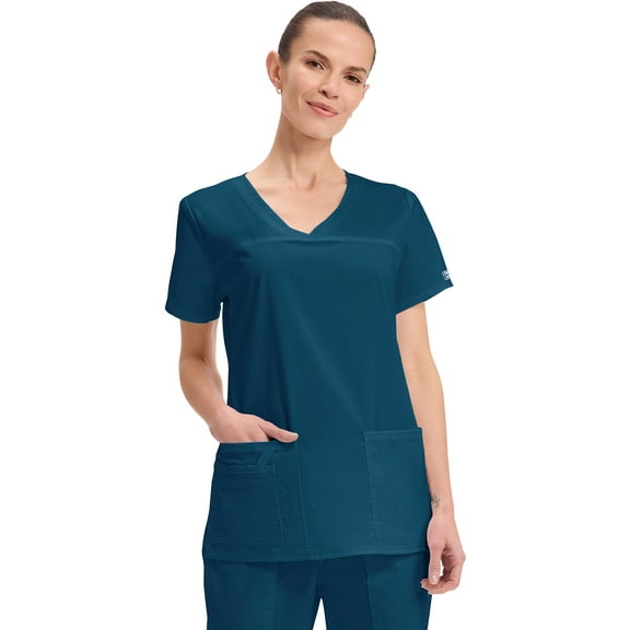 Cherokee Workwear Core Stretch Women's Scrubs Top V-Neck 4727