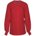 thumbnail image 1 of Cherokee Workwear Flex Men & Women's Scrubs Jacket Snap Front Warm Up 34350A, 1 of 5