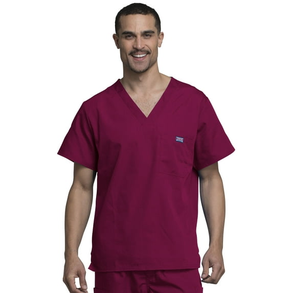 Cherokee Workwear Originals Men Scrubs Top V-Neck 4789