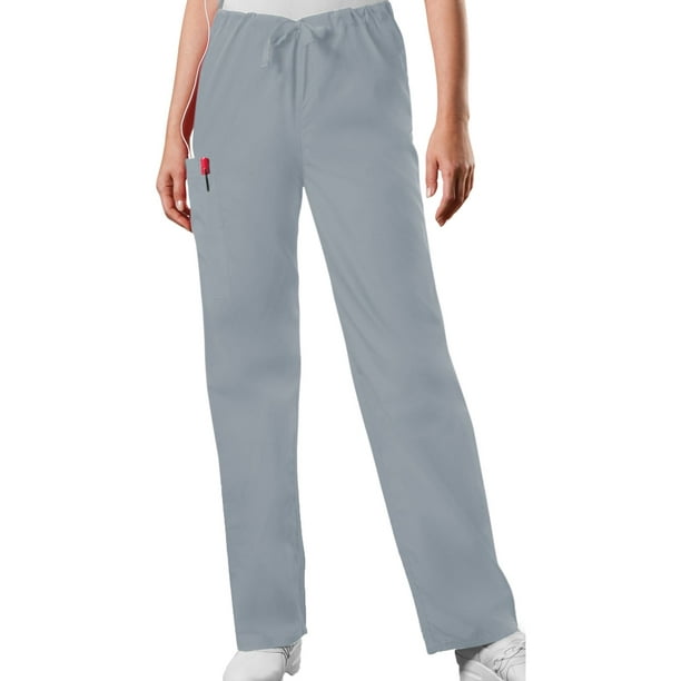 Cherokee Workwear Originals Men & Women's Scrubs Pant Drawstring Cargo