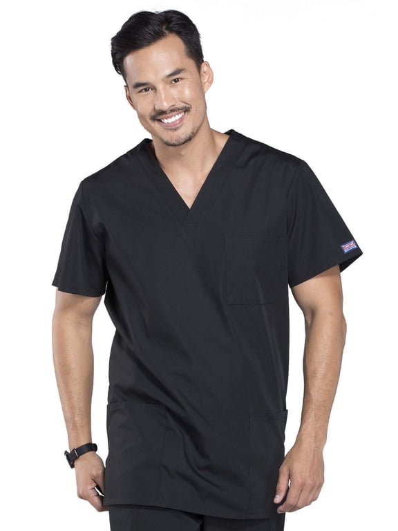 WW Originals Scrubs for Women and Men Unisex V-Neck Scrub Top