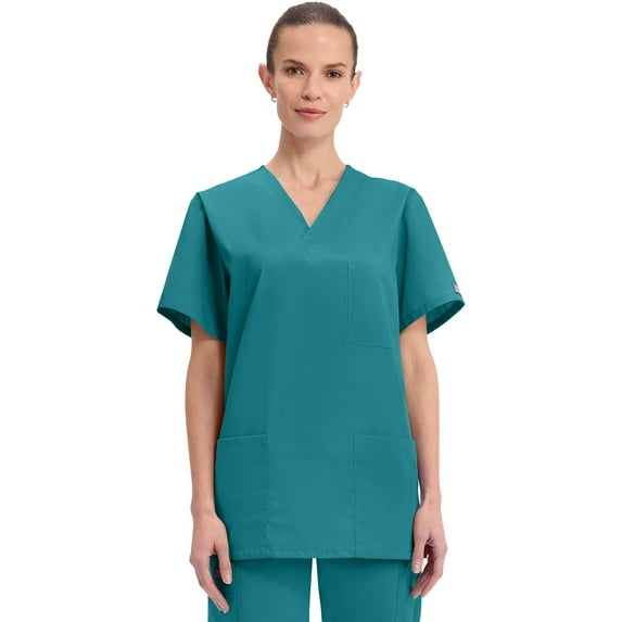 Cherokee Workwear Originals Men & Women's Scrubs Top V-Neck 4876