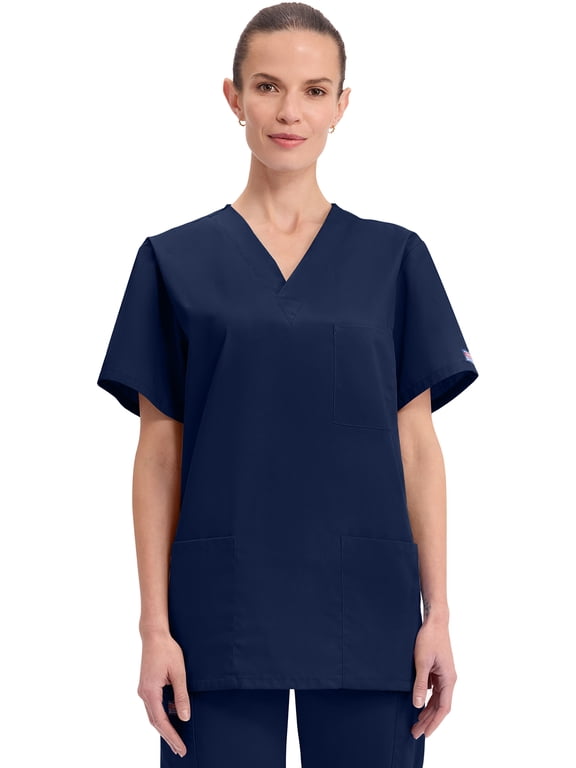 Workwear Originals Men & Women's Scrubs Top V-Neck 4876