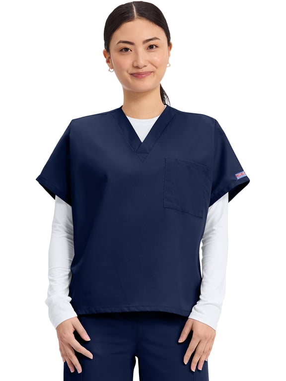 Workwear Originals Men & Women's Scrubs Top V-Neck Tunic 4777