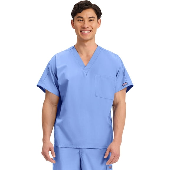 Cherokee Workwear Originals Men & Women's Scrubs Top V-Neck Tunic 4777