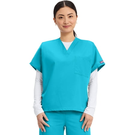Cherokee Workwear Originals Men & Women's Scrubs Top V-Neck Tunic 4777