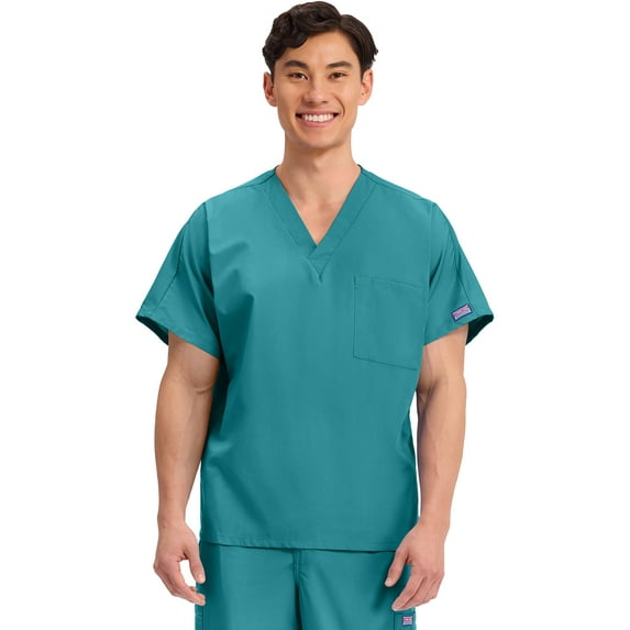 Cherokee Workwear Originals Men & Women's Scrubs Top V-Neck Tunic 4777