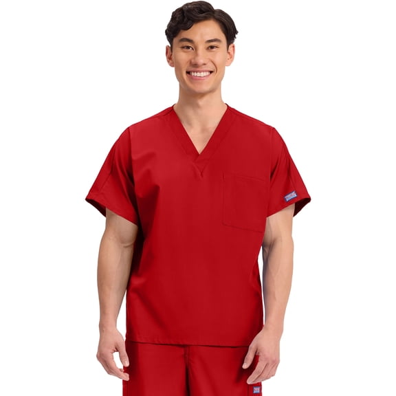 Cherokee Workwear Originals Men & Women's Scrubs Top V-Neck Tunic 4777