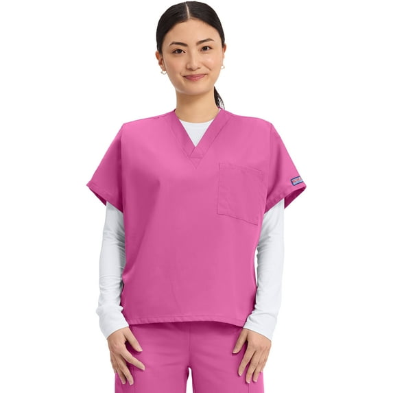 Cherokee Workwear Originals Men & Women's Scrubs Top V-Neck Tunic 4777