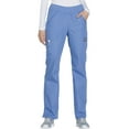 thumbnail image 1 of Cherokee Workwear Originals Women's Scrubs Pant Mid Rise Straight Leg Pull-On Cargo WW210, 1 of 5