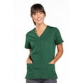 thumbnail image 1 of Cherokee Workwear Originals Women's Scrubs Top Snap Front V-Neck 4770, 1 of 5