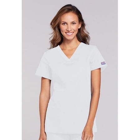 Cherokee Workwear Originals Women's Scrubs V-Neck Top with 3 Pockets - WW645