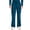 Caribbean Blue, variant on Cherokee Workwear Professionals Men Scrubs Pant Tapered Leg Drawstring Cargo WW190