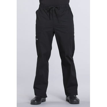 Cherokee Workwear Professionals Men Scrubs Pant Tapered Leg Drawstring Cargo WW190