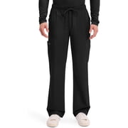 Cherokee Workwear Professionals Men Scrubs Pant Tapered Leg Drawstring Cargo WW190