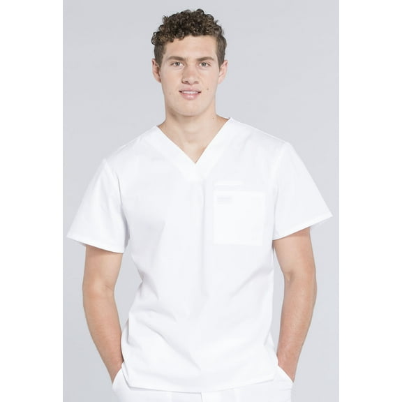 Cherokee Workwear Professionals Men Scrubs Top V-Neck WW675