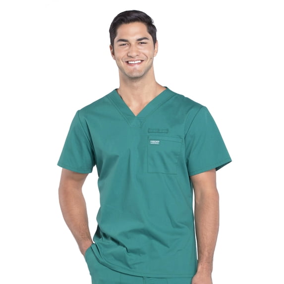Cherokee Workwear Professionals Men Scrubs Top V-Neck WW675