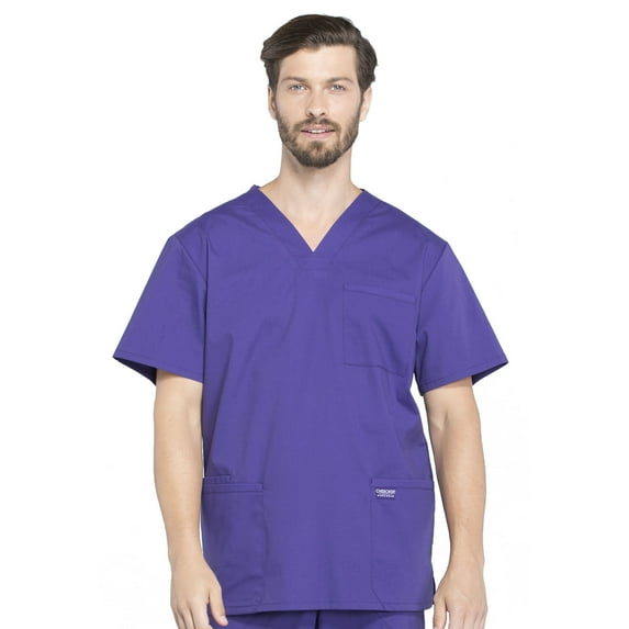 Cherokee Workwear Professionals Men Scrubs Top V-Neck WW695