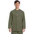 thumbnail image 1 of Cherokee Workwear Professionals Men Warm Up Scrubs Jacket Snap Front WW360, 1 of 10