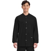 Cherokee Workwear Professionals Men Warm Up Scrubs Jacket Snap Front WW360