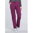 thumbnail image 1 of Cherokee Workwear Professionals Women's Scrubs Pant Mid Rise Straight Leg Drawstring WW160, 1 of 5