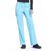 Cherokee Workwear Professionals Womens Scrubs Pant Mid Rise Straight Leg Drawstring WW160