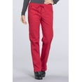 thumbnail image 1 of Cherokee Workwear Professionals Women's Scrubs Pant Mid Rise Straight Leg Drawstring WW160, 1 of 5