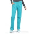 thumbnail image 1 of Cherokee Workwear Professionals Women's Scrubs Pant Mid Rise Straight Leg Pull-On Cargo WW170, 1 of 8