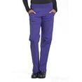 thumbnail image 1 of Cherokee Workwear Professionals Women's Scrubs Pant Mid Rise Straight Leg Pull-On Cargo WW170, 1 of 6