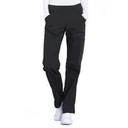 Cherokee Workwear Professionals Women's Scrubs Pant Mid Rise Straight Leg Pull-On Cargo WW170