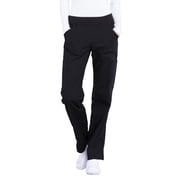 Cherokee Workwear Professionals Womens Scrubs Pant Mid Rise Straight Leg Pull-On Cargo WW170