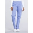 thumbnail image 1 of Cherokee Workwear Professionals Women's Scrubs Pant Mid Rise Straight Leg Pull-On Cargo WW170, 1 of 7