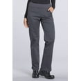 thumbnail image 1 of Cherokee Workwear Professionals Women's Scrubs Pant Mid Rise Straight Leg Pull-On Cargo WW170, 1 of 7