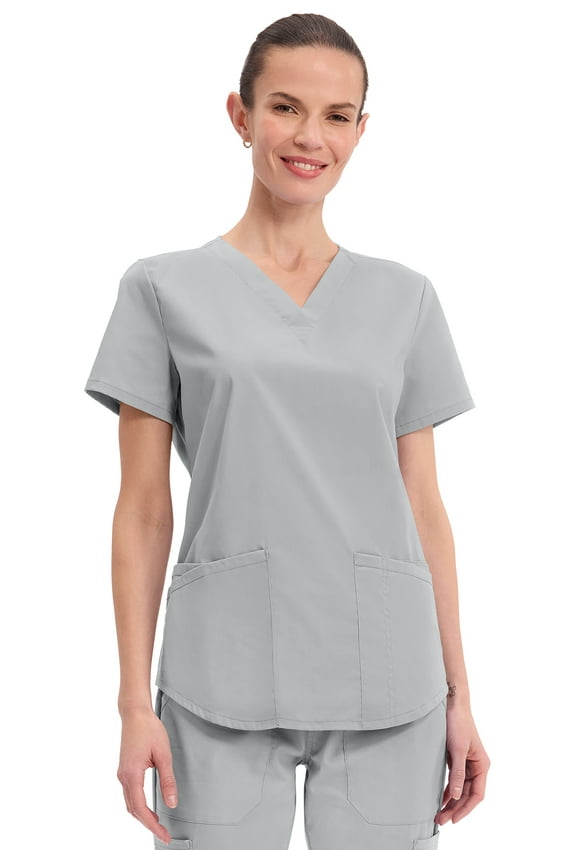 Workwear Professionals Women's Scrubs Top V-Neck WW665