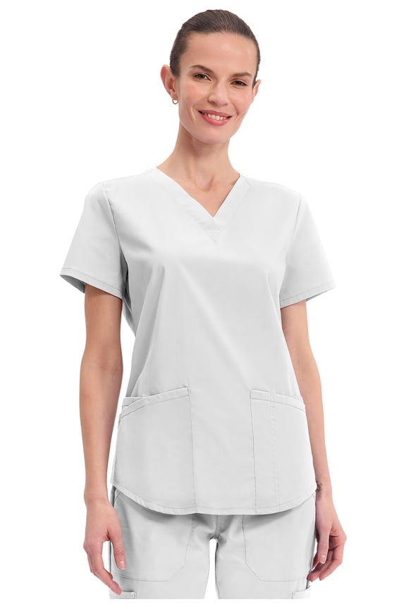 Workwear Professionals Women's Scrubs Top V-Neck WW665