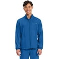 thumbnail image 1 of Cherokee Workwear Revolution Men Scrubs Jacket Zip Front WW320, L, 1 of 10