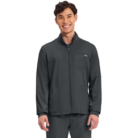 Cherokee Workwear Revolution Men Scrubs Jacket Zip Front WW320
