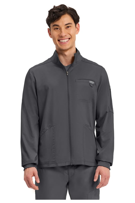 Workwear Revolution Men Scrubs Jacket Zip Front WW320