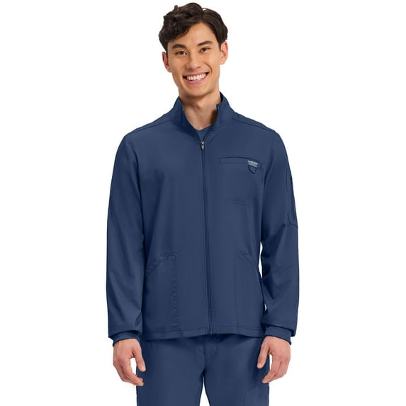 Cherokee Workwear Revolution Men Scrubs Jacket Zip Front WW320